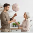 balon foliowy kocham cie mamo rozowy zloty partydeco 18 rnd