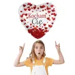 balon foliowy kocham cie serce czerwony premioloon 17 hrt