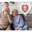 balon foliowy kochanej babci odznaka bialy 18 hrt