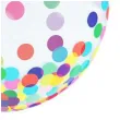 balon foliowy kolorowe grochy godan 18 orb