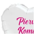 balon foliowy komunia swieta classic bialo rozowy 18 hrt