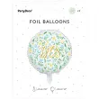 balon foliowy komunia swieta wiosennie partydeco 18 rnd