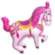 balon foliowy kon cyrkowy rozowy flexmetal 39 shp