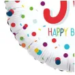 balon foliowy konfetti 50 lat amscan 16 rnd