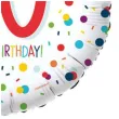 balon foliowy konfetti 50 lat amscan 16 rnd