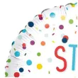 balon foliowy konfetti sto lat amscan 16 rnd
