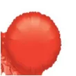 balon foliowy koniczyna czerwony godan 24 shp