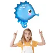 balon foliowy konik morski niebieski amscan 18 shp