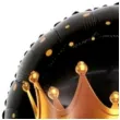 balon foliowy korona zlota czarny jix 18 rnd