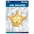 balon foliowy korona zloty partypal 30 shp