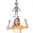 balon foliowy kosciotrupek bialy carnival toys 29 shp