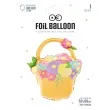 balon foliowy koszyk z kwiatami partypal 27 shp