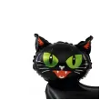 balon foliowy kot czarownicy halloween czarny 25 shp