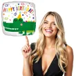 balon foliowy krokodyl zielony amscan 18 sqr