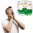 balon foliowy krokodyl zielony amscan 18 sqr