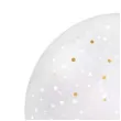 balon foliowy kropki bialo zlote transparentny tuban 18 orb