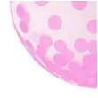 balon foliowy krysztalowe grochy rozowy godan 18 orb