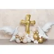 balon foliowy krzyz zloty partydeco 36 shp