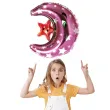 balon foliowy ksiezyc i gwiazda purpurowy jix 23 shp