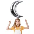 balon foliowy ksiezyc srebrny jix 28 shp