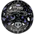 balon foliowy kula happy halloween czarny amscan 15 orb