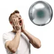 balon foliowy kula jumbo srebrny amscan 21 orb