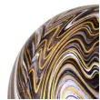 balon foliowy kula marmurek czarny amscan 15 orb