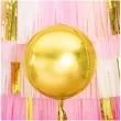 balon foliowy kula zloty partydeco 16 orb