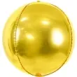 balon foliowy kula zloty partydeco 16 orb