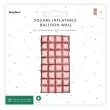 balon foliowy kurtyna scianka do zdjec rose gold partydeco 56 shp