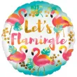 balon foliowy lets flamingle amscan 17 rnd