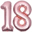 balon foliowy liczba 18 rozowe zloto dekoracjepolska 39 dgt