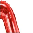 balon foliowy litera a czerwony partydeco 14 ltr