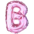balon foliowy litera b serduszka rozowy oem 16 ltr