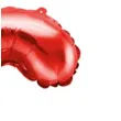 balon foliowy litera c czerwony partydeco 14 ltr