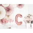 balon foliowy litera c rozowe zloto partydeco 14 ltr