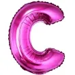 balon foliowy litera c rozowy godan 14 ltr