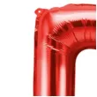 balon foliowy litera d czerwony partydeco 14 ltr