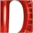 balon foliowy litera d czerwony partydeco 14 ltr