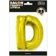 balon foliowy litera d zloty godan 32 ltr