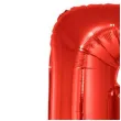 balon foliowy litera e czerwony funny fashion 40 ltr