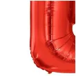 balon foliowy litera e czerwony funny fashion 40 ltr