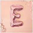 balon foliowy litera e rozowe zloto partydeco 14 ltr