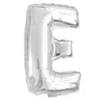 balon foliowy litera e srebrny oem 16 ltr