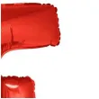 balon foliowy litera f czerwony funny fashion 40 ltr