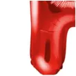 balon foliowy litera f czerwony partydeco 14 ltr