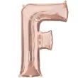 balon foliowy litera f szampanski amscan 32 ltr