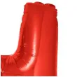 balon foliowy litera h czerwony funny fashion 40 ltr
