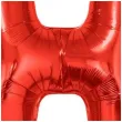 balon foliowy litera h czerwony funny fashion 40 ltr