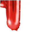 balon foliowy litera h czerwony partydeco 14 ltr